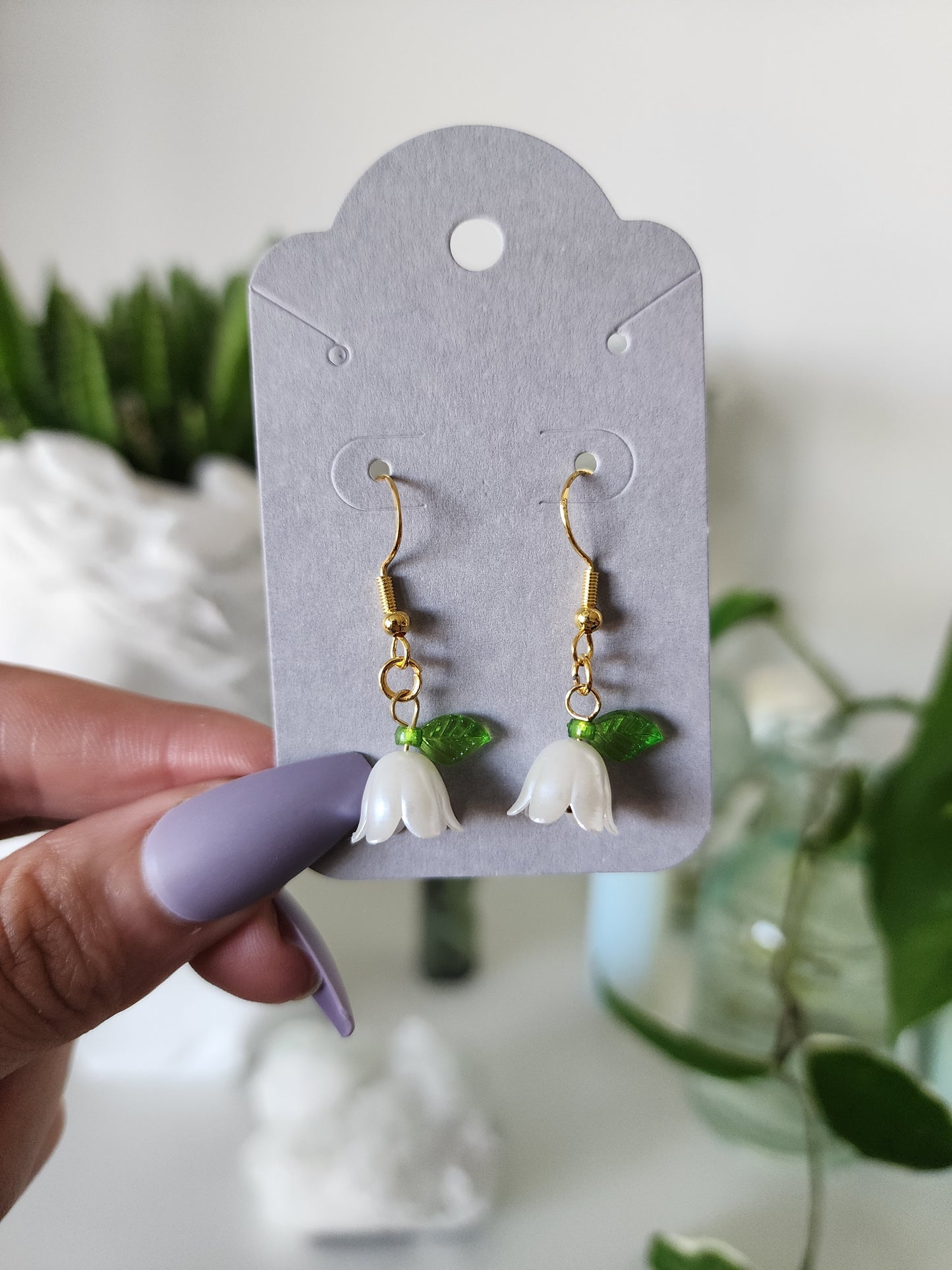 Spring Tulips Earrings