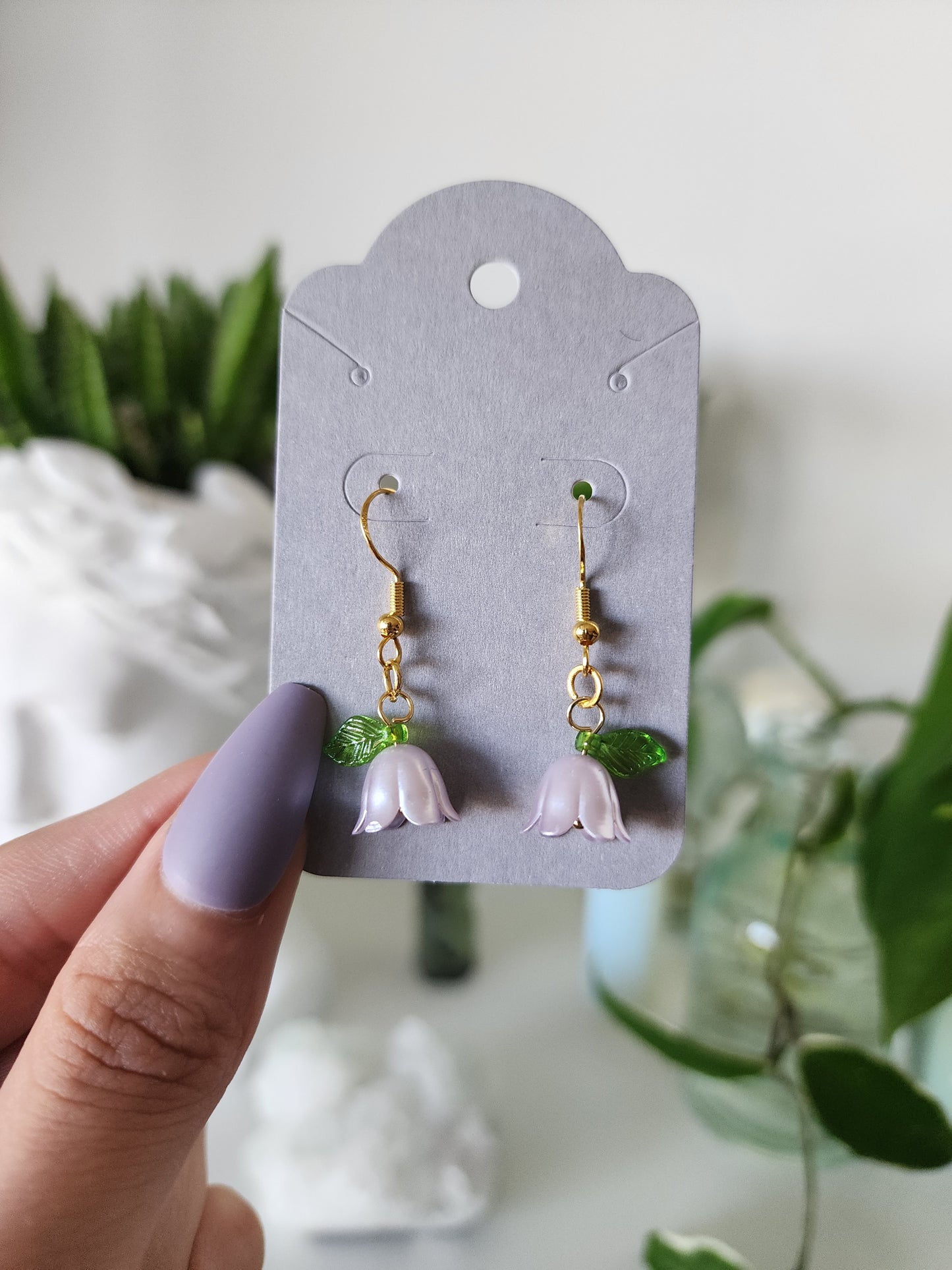 Spring Tulips Earrings