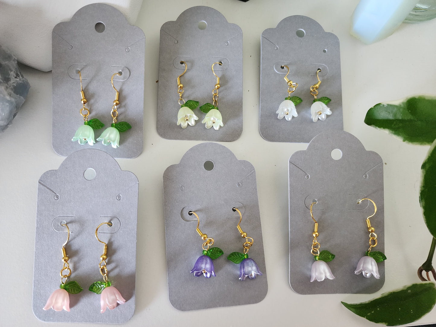 Spring Tulips Earrings