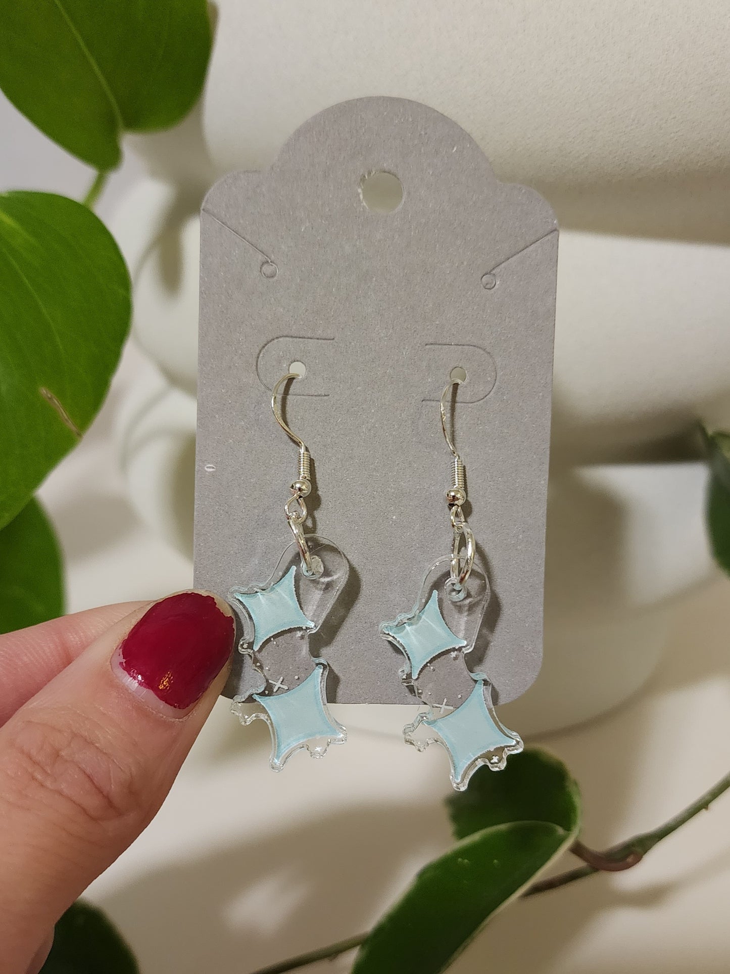 Sparkle Acrylic Earrings