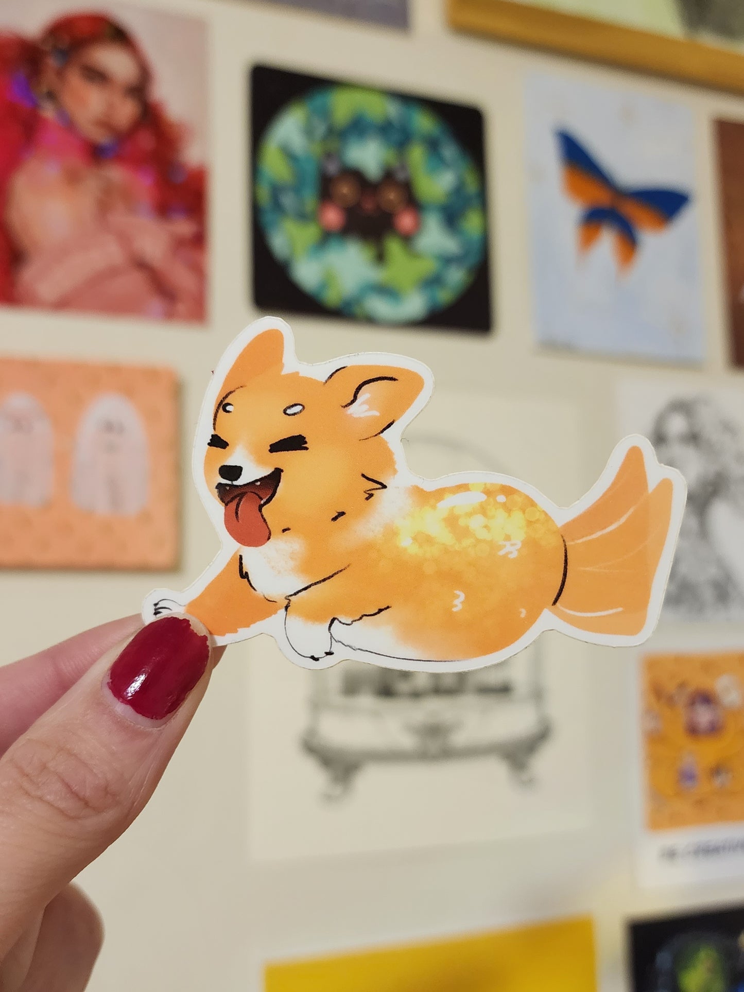 Mercorgi Vinyl Stickers